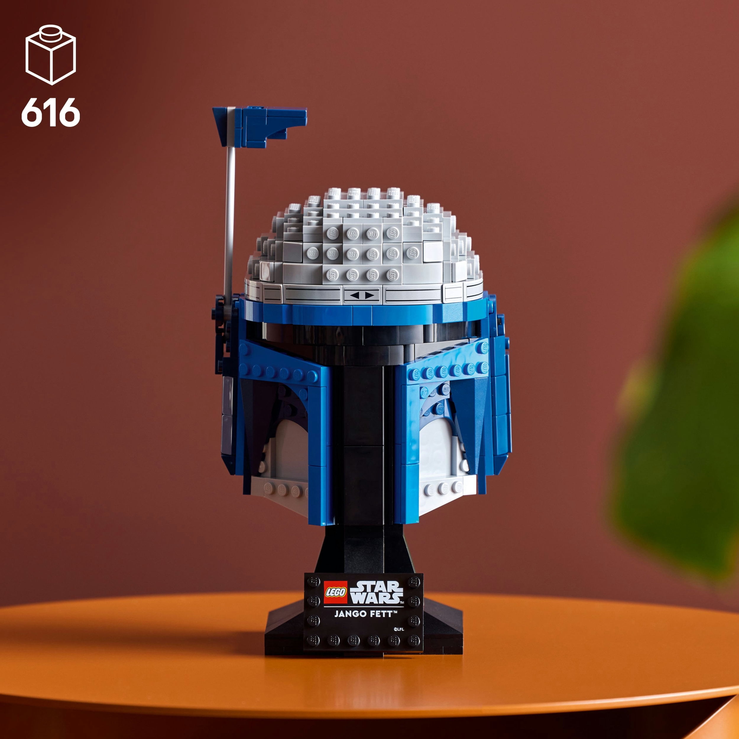 LEGO Star Wars Le Casque de Jango Fett , Ensemble de Modèle à Construire pour Adultes 75408