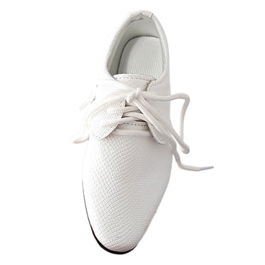 Dakaela Boys Dress Shoes Casual Oxford Loafers for Kids School Uniform Formal Leather Sneaker for Party