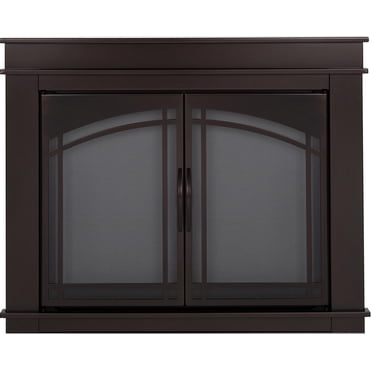 Pleasant Hearth FN-5701 Fenwick Porte en Verre Bronze huilé - moyen