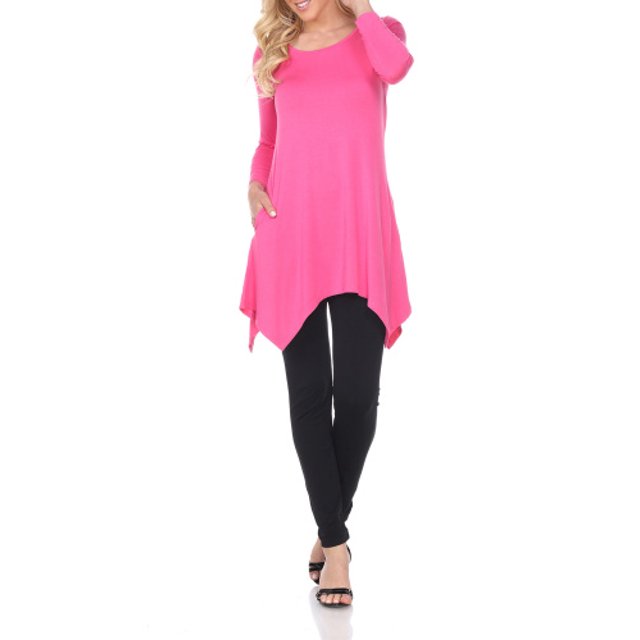 (fuchsia, l) - Tunique Unie pour Femme