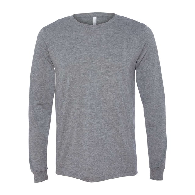 BELLA CANVAS, L, Mélange Triblend Gris