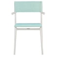thumbnail image 2 of Lafuma Batyline Duo ORON Fauteuil d'Extérieur, Sable/bleu Mistral (Ensemble de 2), 2 of 11