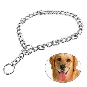 Collier d'Entraînement pour Chien Extra Lourd avec Chaîne et Maillon 1,6 mm * 30 cm
