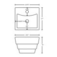 thumbnail image 4 of Imaginations Américaines 19.75-po. W Vessel Ensemble Blanc, 4 of 5