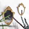 thumbnail image 2 of Exquisite Makeup Mirror Hanging Mirror Vintage Bathroom Mirror Gifts for Woman Lady (Size L), 2 of 8