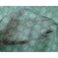 thumbnail image 4 of oneOone Silk Tabby Fabric Spiral Block Print Fabric BTY 42 Inch Wide, 4 of 4