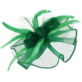thumbnail image 2 of Women Hat Headwear Church Feather Clip Fascinators Hat Wedding Party Cap For, 2 of 3