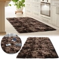 thumbnail image 3 of Bwiyojiz 47.2x23.6" Rugs & Mats Soft Rug Indoor Modern Area for Living Room, Bedroom, Home Decor, Upgraded Rectangular Polyester, Brown, Gifts for Family, 3 of 5