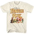 thumbnail image 1 of Fraggle Rock Fraggies et Logo T-Shirt Naturel pour Adulte, 1 of 2