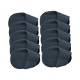 thumbnail image 2 of 10 Pieces Golf Iron Headcovers Iron Protective Cover PU Durable Lightweight Golf S Dark Blue, 2 of 9