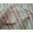 thumbnail image 3 of oneOone Silk Tabby Fabric Multicolor Stripe Print Fabric By Yard 42 Inch Wide, 3 of 3