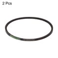 thumbnail image 3 of Unique Bargains 690mm Inner Girth 10mm Width Cogged V Belts Rubber Drive Belt for Power Transmission 2 Pack, 3 of 6