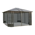 thumbnail image 2 of Sojag Savino 12 x 14 x 9 ft Black Gazebo, 2 of 7