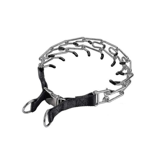 MesaSe Dog Toys Dog Bed Metal Necklace Detachable Stimulating Training Chain Collar Collar