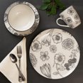 thumbnail image 4 of Safdie & Co. Dinnerset 16PC Porcelain Bouquet, 4 of 6