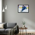 thumbnail image 4 of Frameworth Mark Scheifele 20x29 Canvas Framed Jets Action, 4 of 4