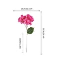 thumbnail image 3 of EGNMCR Home Decor, Room Decor, Wall Decor Flowers Branches For Garden Wedding Centerpieces Table Runner Decor A chopper, 3 of 6