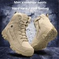 thumbnail image 4 of Bottes Cheville Tactiques de Combat Militaires pour Hommes, Randonnée en Plein Air, Chaussures Désert, 4 of 7