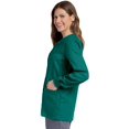 thumbnail image 1 of Landau Essentials Veste d'Uniforme Médicale pour Femmes, Coupe Classique et Décontractée, Col Rond, 4 Poches, 1 of 6