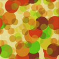 thumbnail image 1 of Ahgly Company Machine Washable Indoor Square Transitional Orange Red Orange Area Rugs, 6' Square, 1 of 7