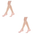 thumbnail image 4 of Maytalsory Bas de Compression pour Femmes Hommes Confort et Léger Résistance aux Impacts Couleur Peau TTG Ensemble de 2, 4 of 6