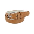 thumbnail image 1 of CTM® Kid's Leather 1 inch Basic Dress Belt, 1 of 3