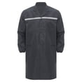 thumbnail image 3 of Jizyo Unisex Mens Womens Cotton Factory Work Jacket Mechanical Reflective Strips Workshop Lab Coat Grey XL/中号, 3 of 7