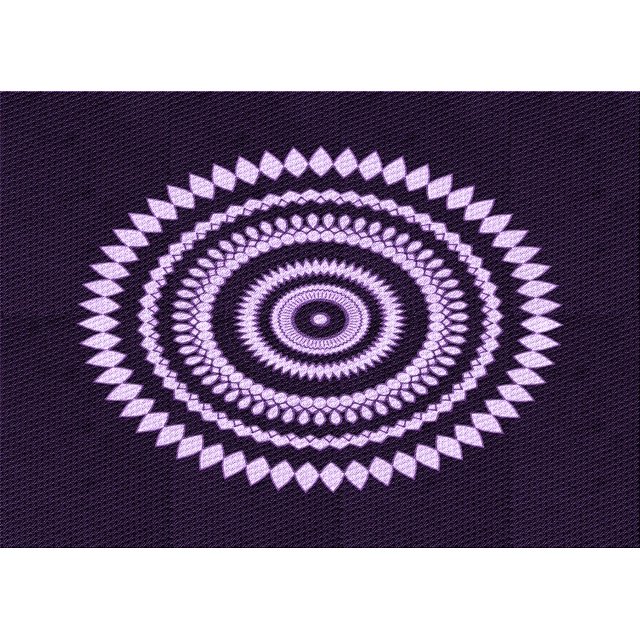 Ahgly Tapis Rectangulaire Lavable en Machine Intérieur Transitionnel Violet Profond, 2 Pieds x 3 Pieds
