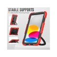 thumbnail image 4 of Case for iPad (A16) 11th Generation 11 Inch 2025, iPad 10th Generation 10.9 inch 2022, Shockproof Protective Cover with Screen Protector, Rotating Stand, Hand/Shoulder Strap, Stylus Pen, 4 of 7