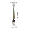 thumbnail image 2 of Meitianfacai Food Spoon Baby Fruit Scraping Mud Spoon, Baby Fruit Scraper Spoon Stainless Steel Double Head Food Grade Fruit Supplement Children's Tableware, 2 of 4
