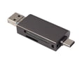 thumbnail image 1 of Lecteur de Carte Mémoire Micro USB Multifonction pour Téléphones et Ordinateurs Portables avec Prise en Charge OTG, 1 of 5