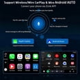 thumbnail image 4 of 4+64GB Android 13 Unité de Radio de Voiture For Dodge Charger 2007-2010 - Écran IPS 7 Pouces, Support CarPlay/Android Auto GPS Navigation + Caméra HD, Bluetooth, FM, SWC, 4 of 9