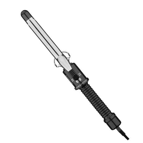 Conair Instant Heat Ceramic Curling Iron, 3/4 inch Barrel, Black/Silver, 1 Pk
