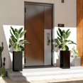 thumbnail image 2 of Outsunny 2 Pack Plastic Planter, 26 Inch Outdoor Planters, Black, 2 of 10
