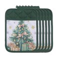 thumbnail image 3 of Pot Holder With Pocket (Christmas Tree) - Set of 6, 3 of 4