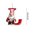 thumbnail image 3 of Meitianfacai 26 Letters Christmas Tree Decoration Pendant Christmas Tree Ornaments Personalized DIY Christmas Ornaments Christmas Decoration Xmas Tree Hanging Decor Feature, 3 of 5