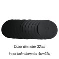 thumbnail image 1 of LEFU for 12 Pack Tree Mulch Mats Non-Woven Fabric Plant Protection Discs 32cm Diameter Shrub Guards Weed Barrier Landscape Rings for Garden Yard Outdoor, 1 of 10