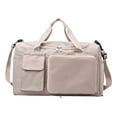 thumbnail image 2 of Travel Foldable Crossbody Shoulder Bag with Large Capacity 3-5 Day Clothing Storage and Multiple Compartments, 2 of 2