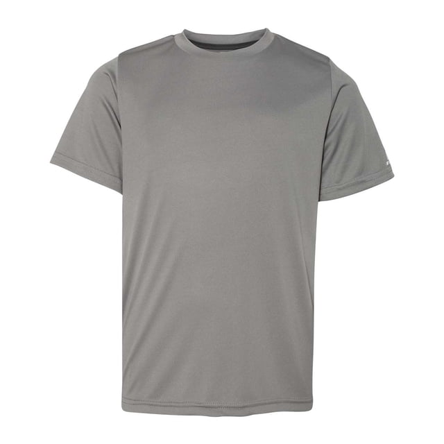 Russell Athletic T-Shirt à Manches Courtes de Performance de Base pour Jeunes, S, Acier
