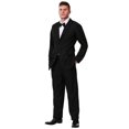 thumbnail image 1 of Mens Black Suit Costume, 1 of 5