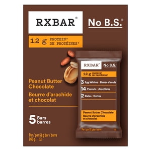 RXBAR® Barres protéinées au beurre d'arachide 5 x 52 g