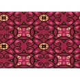thumbnail image 1 of Ahgly Company Tapis Rectangulaire Lavable en Machine Intérieur Transitionnel Rouge Cramoisi, 4 Pieds x 6 Pieds, 1 of 7