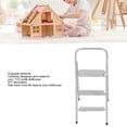 thumbnail image 4 of 1/12 Miniature Step Ladder, Delicate Texture Mini 3 Step Ladder Step Stools For Dollhouse Furniture Accessories Indoor Furniture, 4 of 8