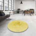 thumbnail image 4 of Ahgly Company Tapis d'Intérieur Rectangulaire de Style Transitionnel, Lavable à la Machine, Brun Doré Jaune, 7 Pieds x 9 Pieds, 4 of 7