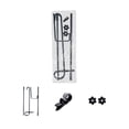 thumbnail image 1 of Outdoor Rack Display for Garden Pole Courtyard Flagpole Stand Metal Construction 30x45cm Functional Accessories, 1 of 6