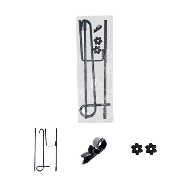 Outdoor Rack Display for Garden Pole Courtyard Flagpole Stand Metal Construction 30x45cm Functional Accessories