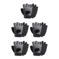 thumbnail image 2 of Wweixi 1 Pair Sports Gloves Portable Outdoor Cycling Breathable Shock Absorption Mitts Elastic Nonslip Riding Protection Mittens Gray L 5PCS, 2 of 6