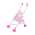 thumbnail image 1 of Lipstore Poussette Jouet pour Poupée, Chariot Jouets, Poussette Jouet de Simulation pour Âges, Rouge, 1 of 8