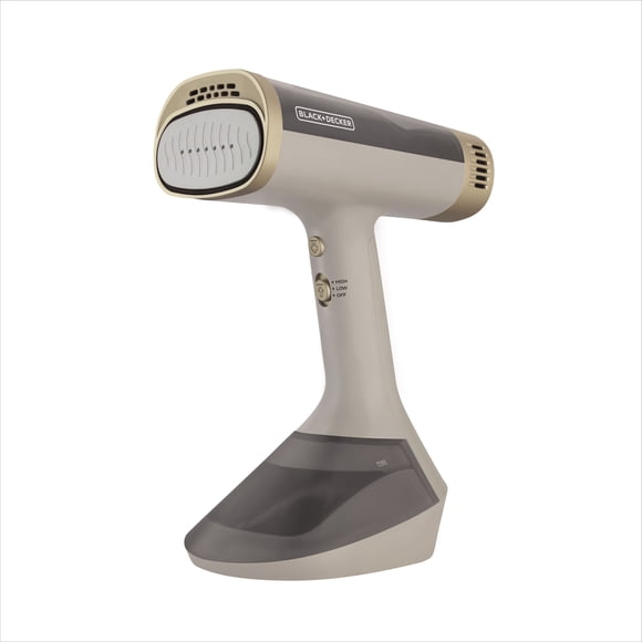 BLACK+DECKER™ VacuSteam™ Handheld Garment Steamer with Suction Technology, Steam & Heat; Ceramic Heated Press Plate; Baked Stone