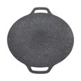 thumbnail image 3 of Poêle à Gril Coréenne, Forme Ronde Poêle Pratique pour l'Extérieur 30cm, 3 of 8